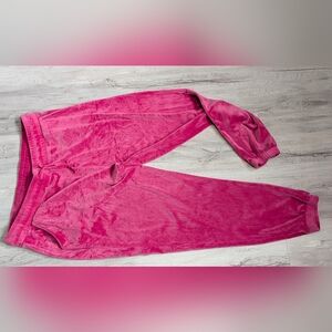 Suzette Collection Hot Pink Velour Pants XL
